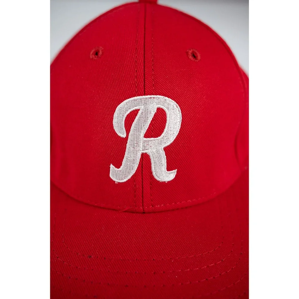Pro-Line Rebels Baseball Hat Mens 7 1/2 Red Excellent Fitted 